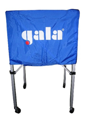 Тележка для вол. мячей "GALA" арт. 2331082/XX41009, 25-30 шт, дл.67см, гл.45 см, выс.103 см, бел-син