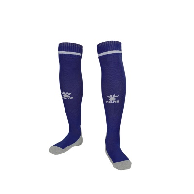 Гетры футб. "KELME Football socks", арт.8101WZ3001-424, р.32-36, Т-СИН, нейлон, хлопок,спандекс