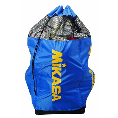 Сумка-баул для мячей "MIKASA" арт. SDBAG, нейлон, сине-желтая