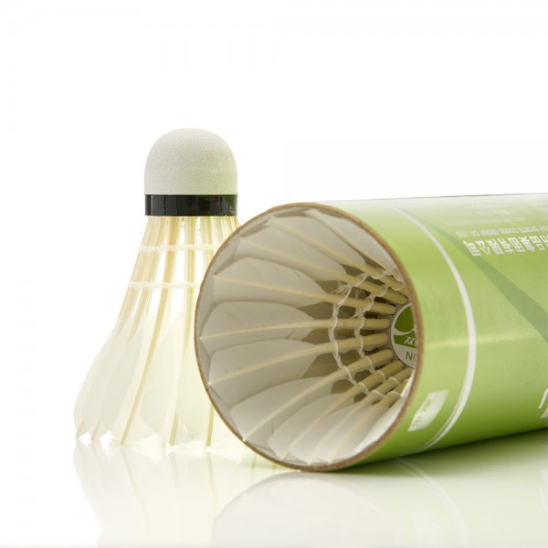 Воланы для бадминтона DOUBLE FISH JINQUE 09, перо, 12 шт.